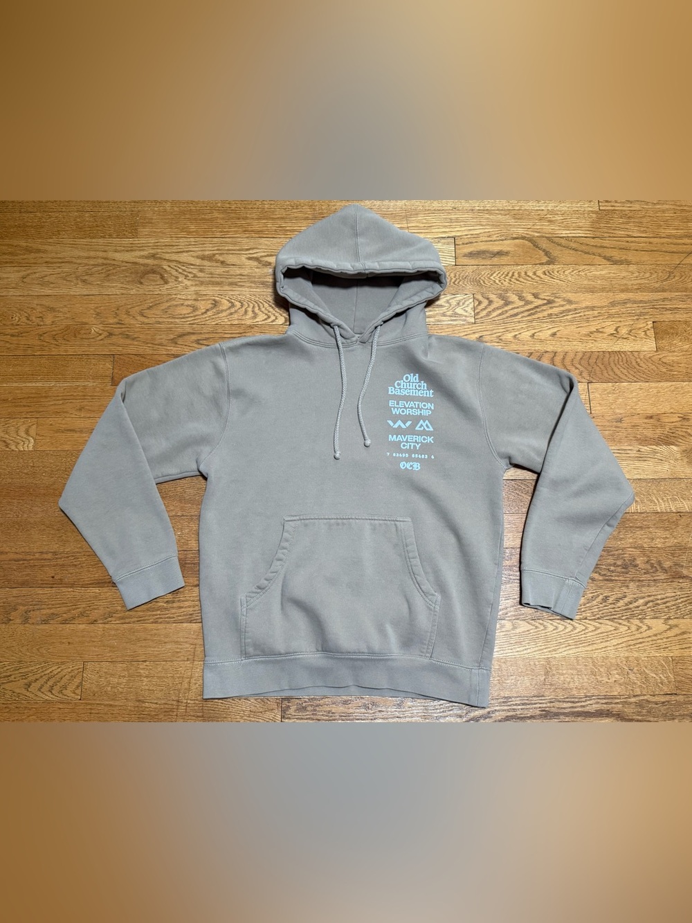 (Small) "Old Church Basement" Elevation Worship x Maverick City Music Hoodie